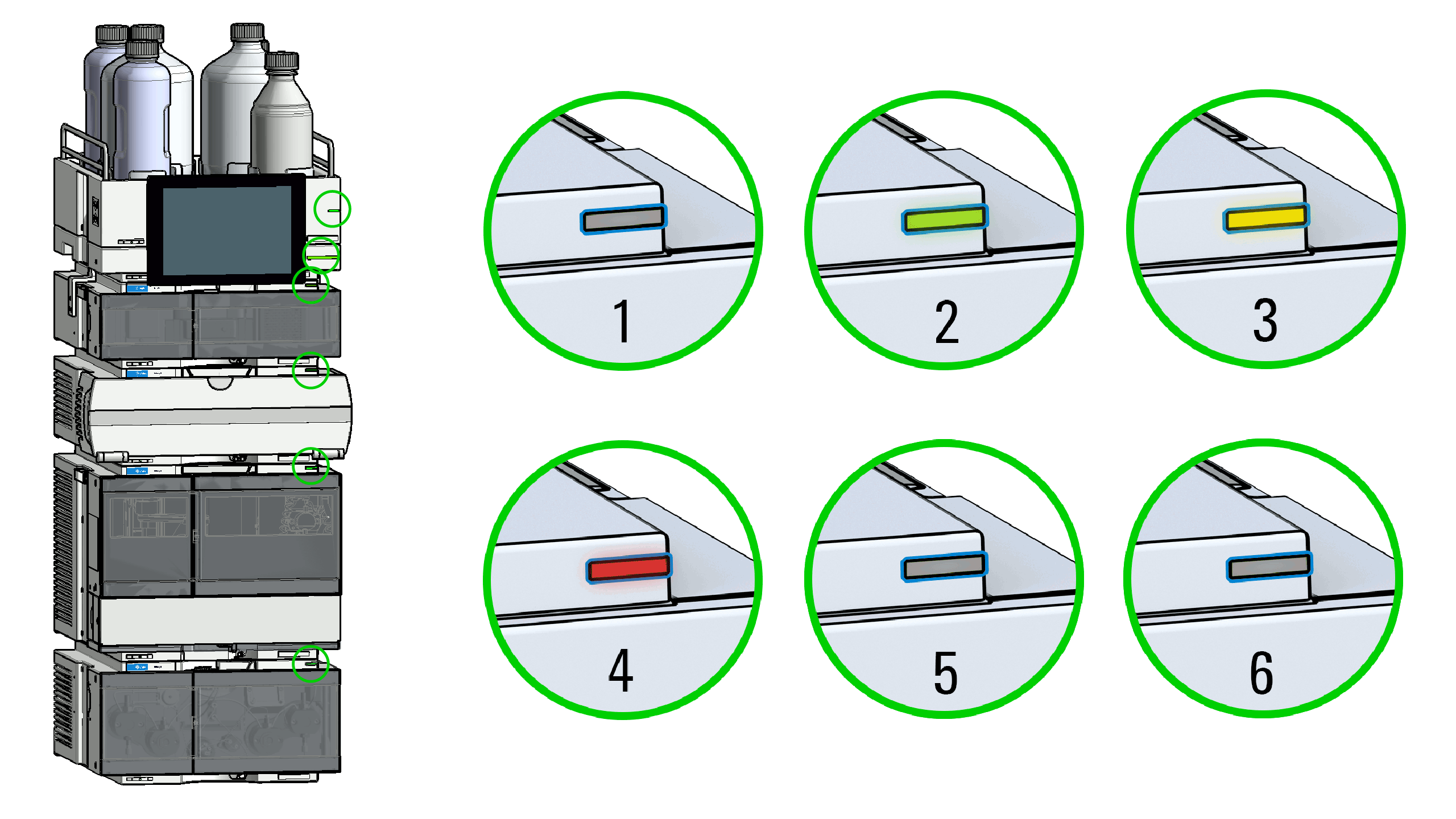 Arbitrary LC stack configuration (example)