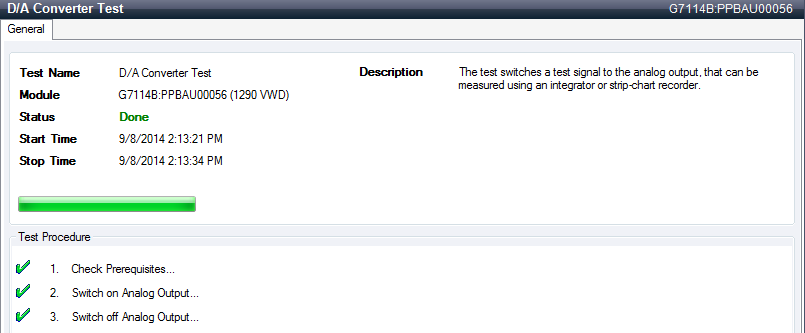 Converter Test - Results