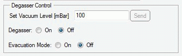 Degasser Control for internal degassers in Agilent Lab Advisor